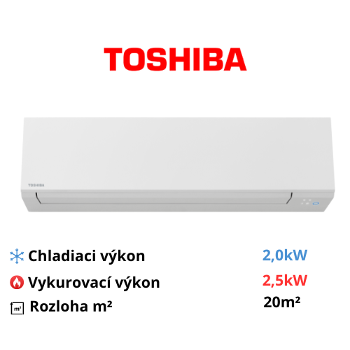 TOSHIBA SHORAI EDGE BIELA  RAS-B07G3KVSGB-E/RAS-07J2AVSG-E1